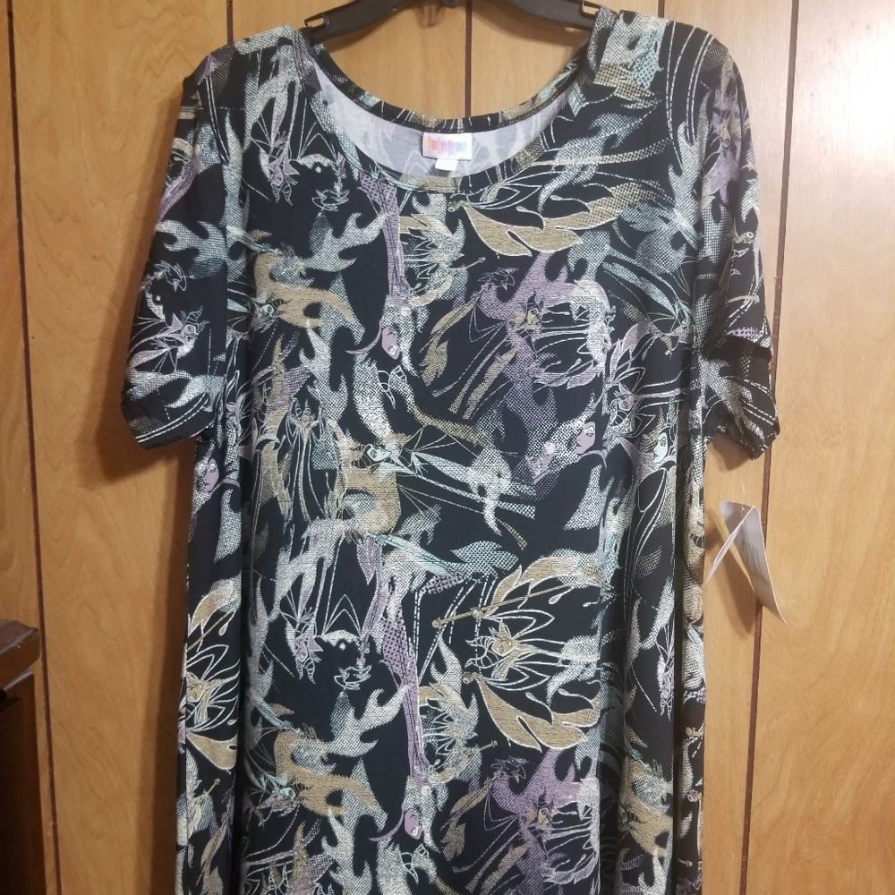 2xl lularoe carly dress Disney.